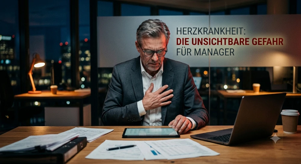 Herzprobleme bei Managern Manager Herzprobleme